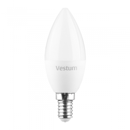Світлодіодна лампа Vestum C37 4W 3000K 220V E14 1-VS-1308
