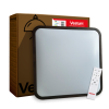 GLOW матовий 60W 391*391*65мм 3000К-6500К з ДК махагон