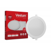 Круглий світлодіодний врізний світильник Vestum 18W 4000K 220V 1-VS-5105