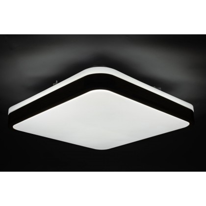 GLOW матовий 60W  391*391*65мм 3000К-6500К з ДК горіх