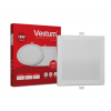 Квадратний світлодіодний врізний світильник Vestum 18W 4000K 220V 1-VS-5205