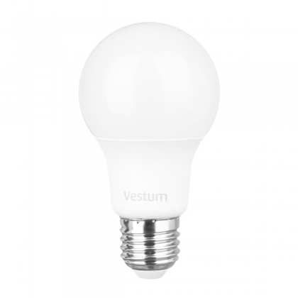 Світлодіодна лампа Vestum A60 12W 3000K 220V E27 1-VS-1104