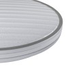 GRILL зоряне небо 36W 375*60мм 4000К 2900Lm без пульта срібний