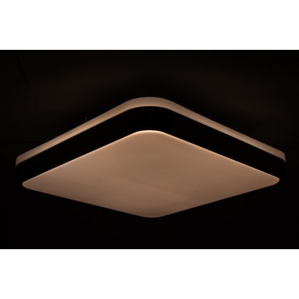GLOW матовий 60W 391*391*65мм 3000К-6500К з ДК махагон